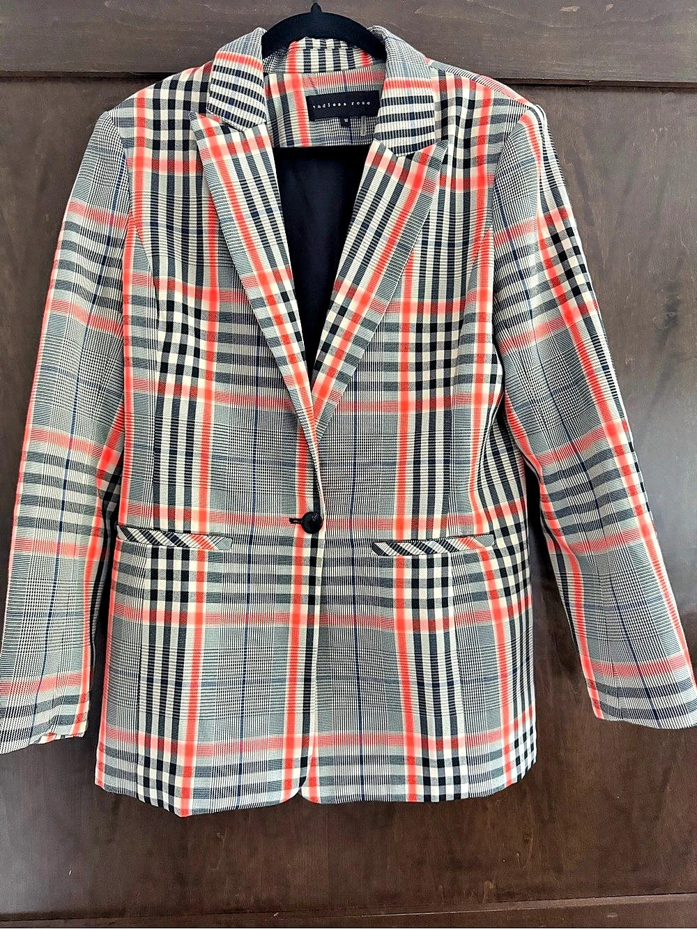 Endless Rose Plaid Blazer